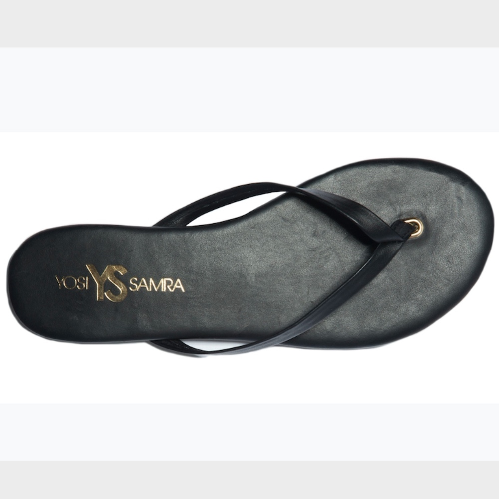 Rivington Black Nappa Sandal